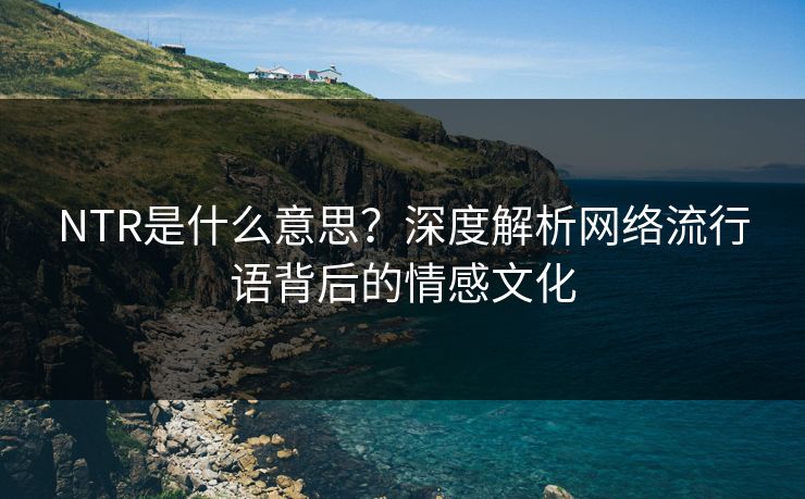 NTR是什么意思？深度解析网络流行语背后的情感文化